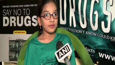 10-year-old girl from Hyderabad campaigns for a drug-free world