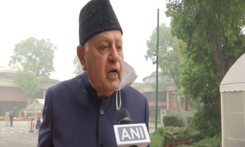 Will meet same fate as Gaza: Farroz Abdullah on delay in talks with Pakistan