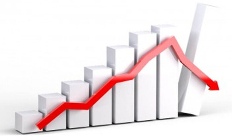 Railway stocks down up to 9%