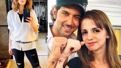 I think am a boy: Sussanne Khan shares 'gender fluid' look in ripped jeans; Hrithik reacts
