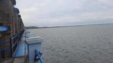 Two more floodgates of Himayatsagar lifted