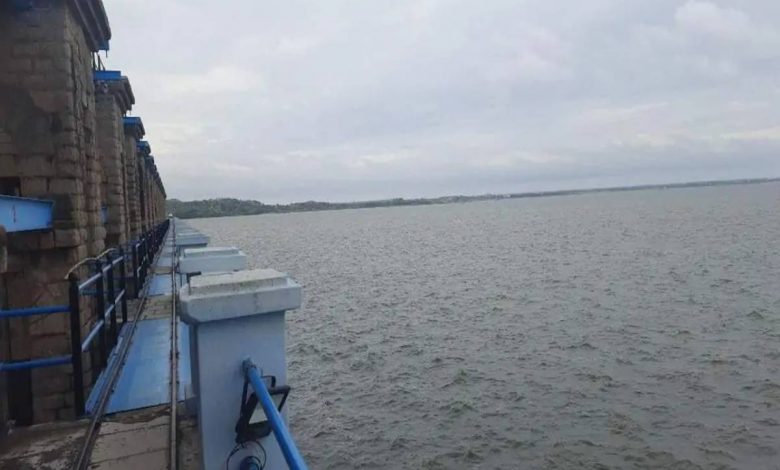 Two more floodgates of Himayatsagar lifted