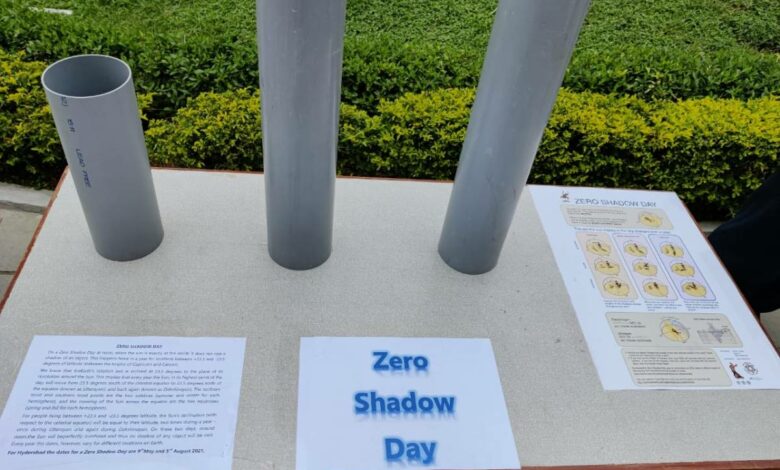 Hyderabad witnesses zero shadow day on Tuesday