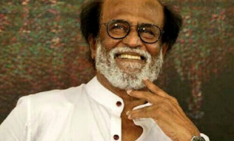 Rajinikanth arrives in Vijayawada ahead of swearing-in ceremony of Andhra Pradesh CM