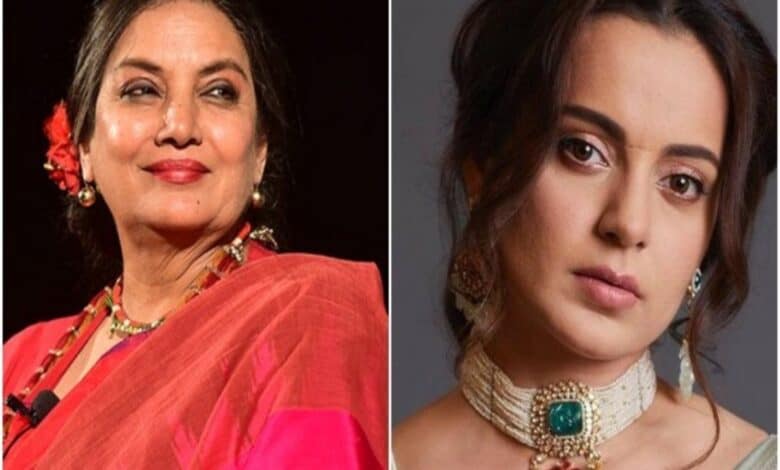 Shabana Azmi calls out Kangana Ranaut for her Hijab row comment