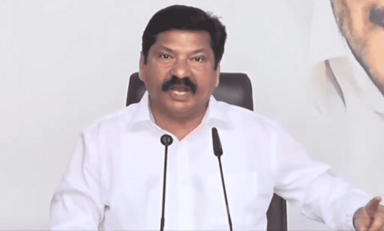 YSRCP leader Jogi Ramesh booked for remarks against CM Naidu, Lokesh