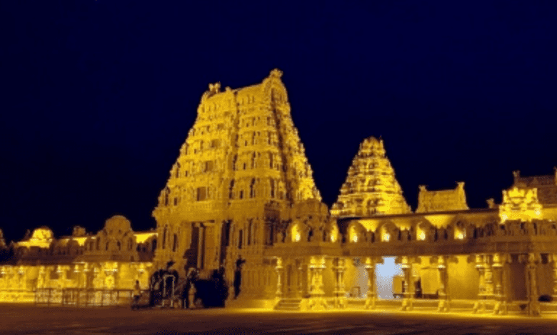Telangana: Drone spotted over Yadadri temple; accused arrested