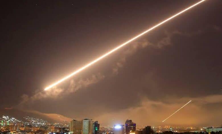 Israeli missile attack targets military sites in Damascus