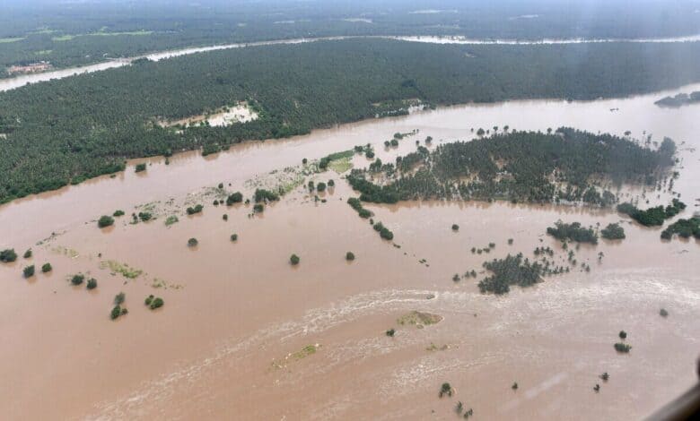 Godavari flood swells in AP, several villages marooned