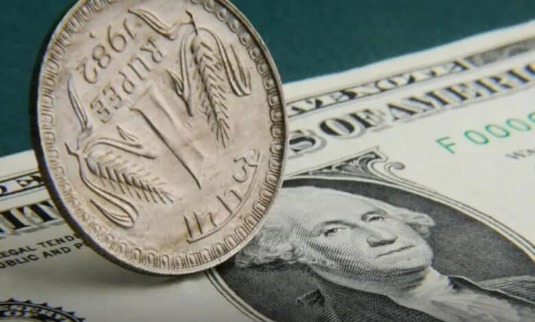 Rupee gains 13 paise to settle at 87.19 against US dollar