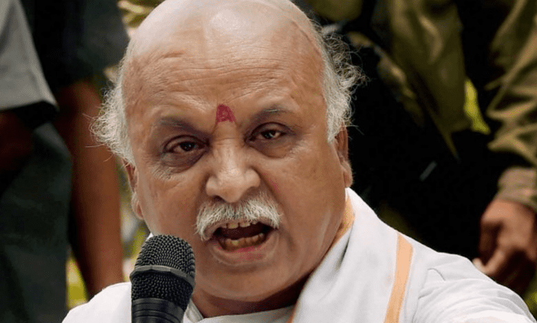 Togadia calls to replace Mosques with Temples in Mathura, Varanasi