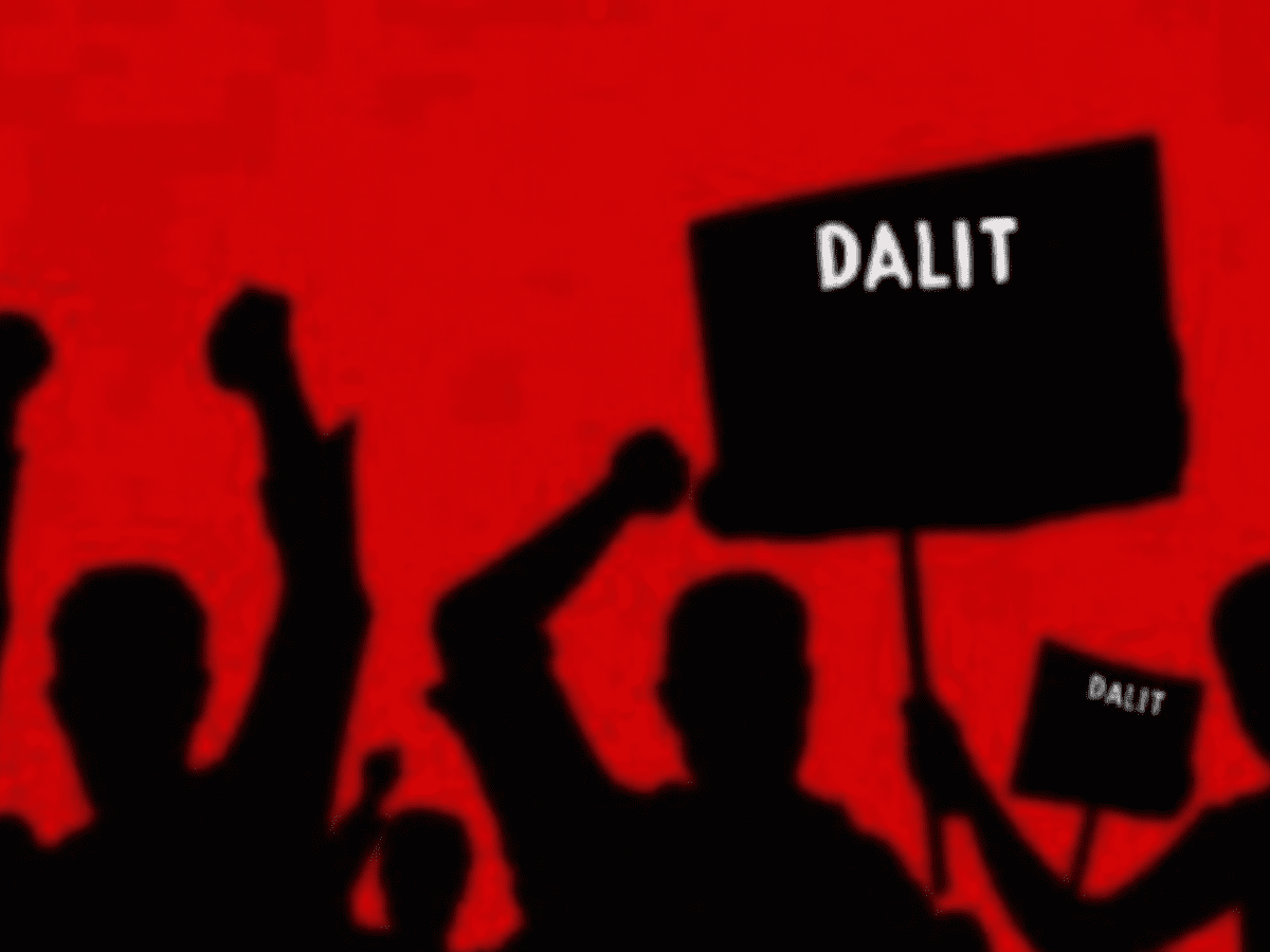 Representative image of Dalits in Karnataka protest