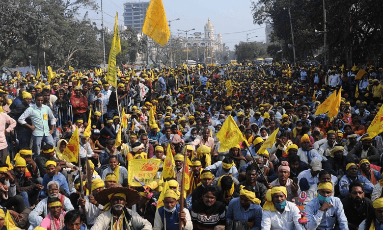 Jharkhand: Kurmi community holds rally in Ranchi for ST status