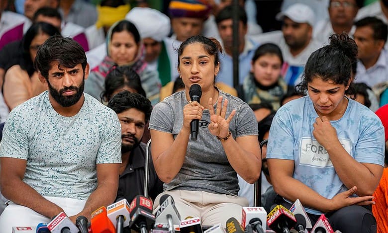 Fresh protest erupts in Indian wrestling; this time against Bajrang, Sakshi and Vinesh