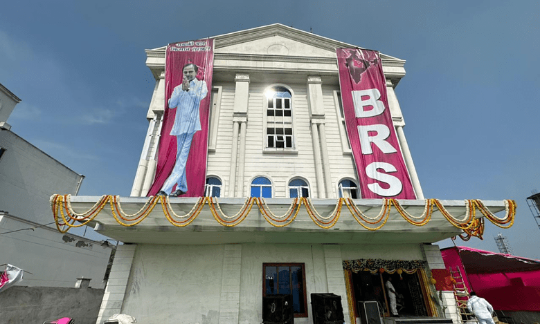 BRS Bhava, central party office all set for launch at Vasant Vihar today