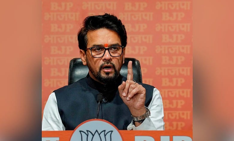 Liquor, Mahadev app scam linked with Jharkhand: Anurag Thakur