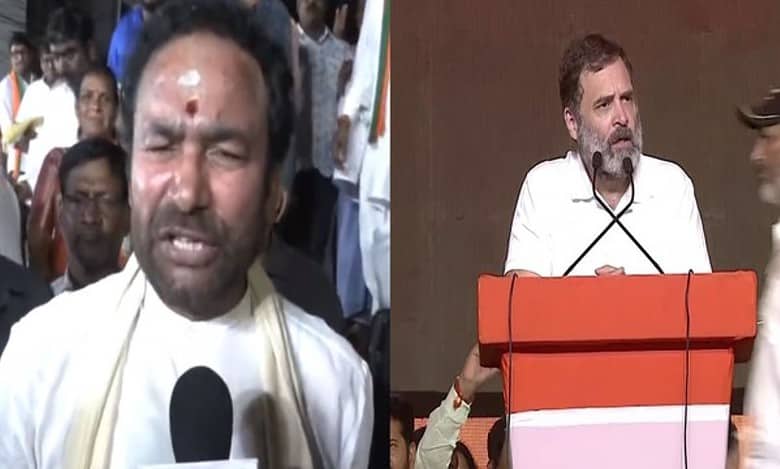 Kishan Reddy attacks Rahul Gandhi for ‘insulting’ Telangana’s BC community
