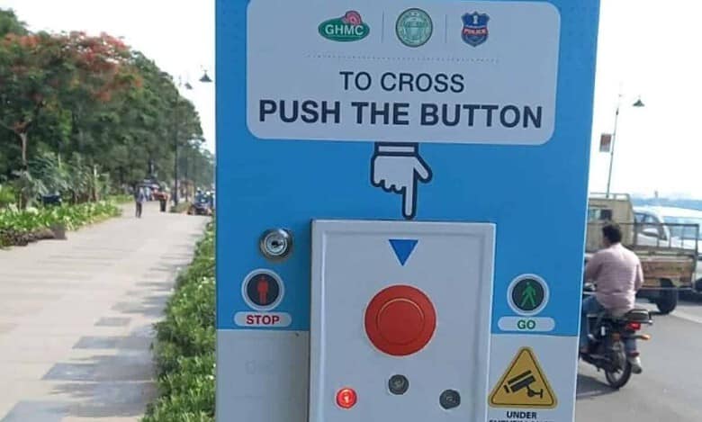 Hyderabad: 44 pelican signals inaugurated across Cyberabad