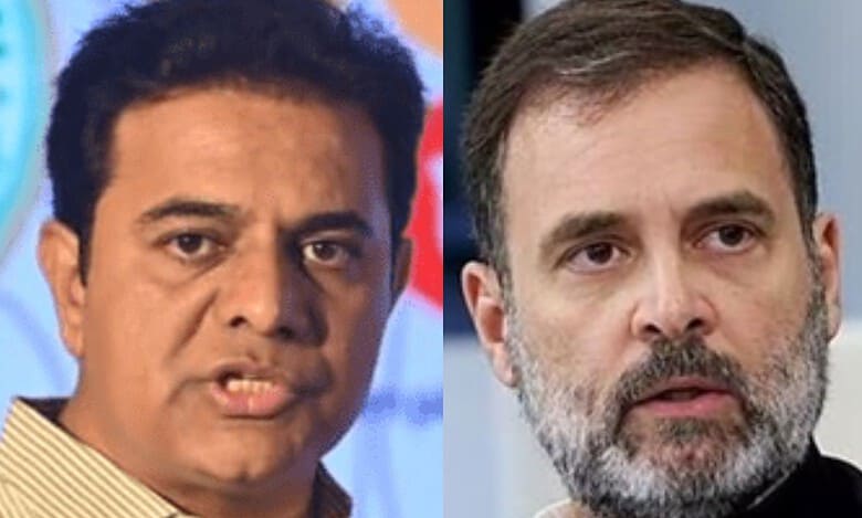 'If you don't speak up now...' KTR questions Rahul Gandhi on UoH land destruction