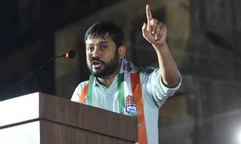 One arrested for throwing ink at Congress LS candidate Kanhaiya Kumar in Delhi