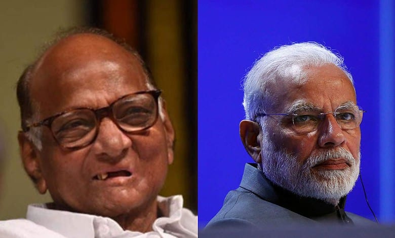 PM Modi shares stage with Sharad Pawar at Tilak award ceremony in Pune