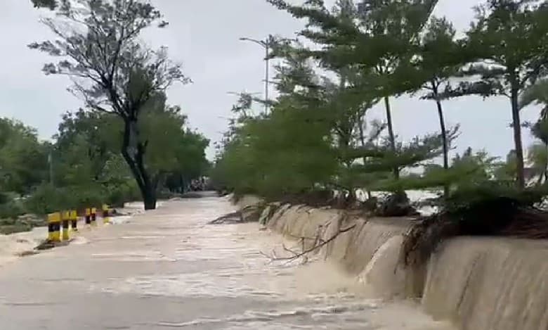 Telangana: Breach in Nizamsagar canal floods Armoor town