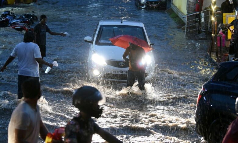 rainfall in hyderabad