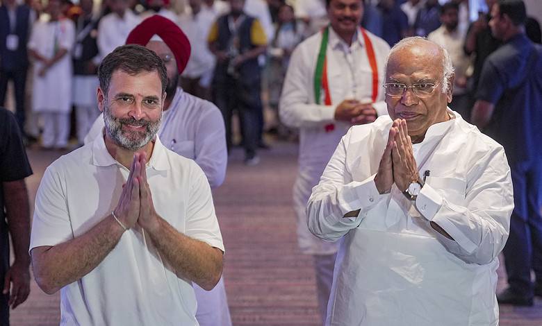 Be alert on counting day, Kharge & Rahul tell Congress poll candidates