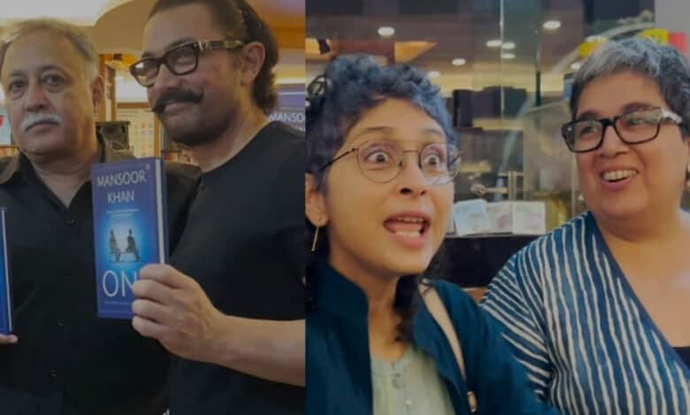 Aamir Khan attends book launch event with ex-wives Reena Dutta, Kiran Rao