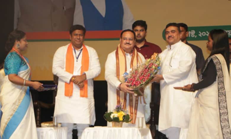 BJP President J.P. Nadda