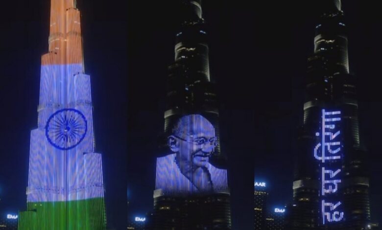 Watch: Burj Khalifa lights up in Indian tricolour on I-Day