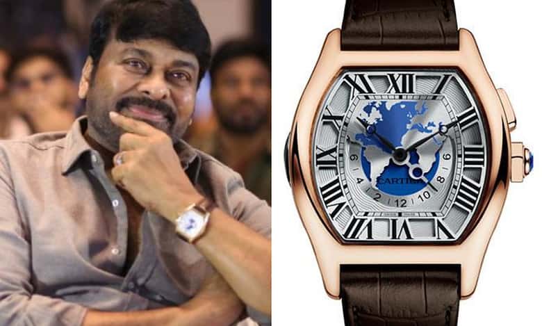 Chiranjeevi shines in Cartier watch at 'Waltair Veerayya' celebrations