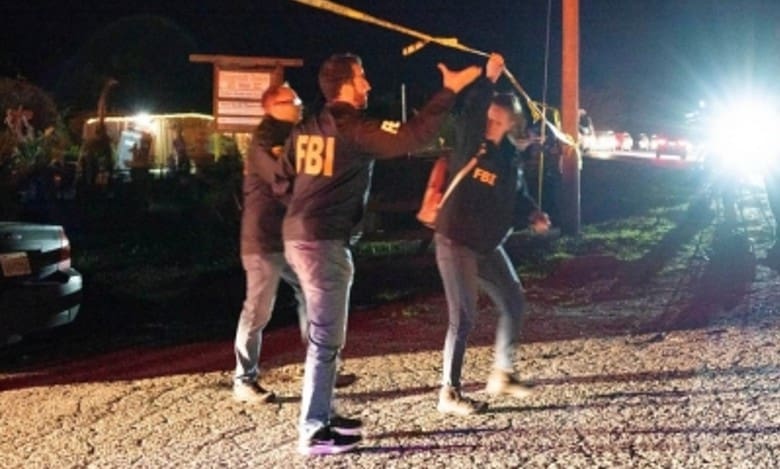 Man who threatened Biden shot dead during FBI raid