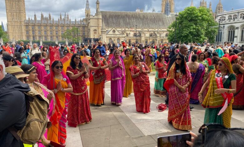 British Indian women organise ‘Saree Walkathon 2023’ in London