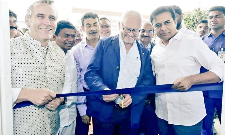 Telangana Cold Chain CoE inaugurated by KTR in Hyderabad's GMR