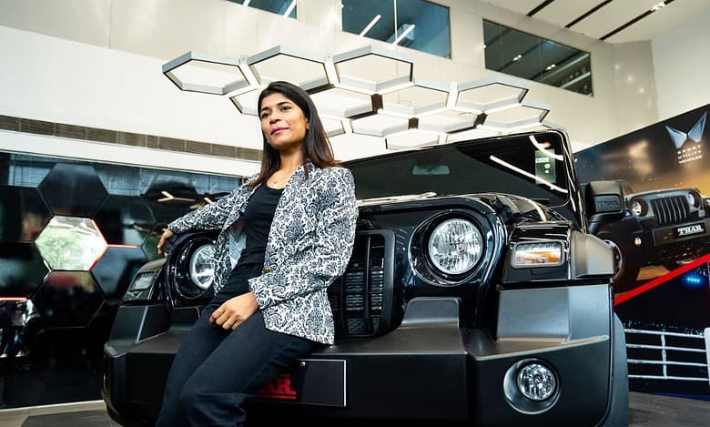Boxing Championship win: Mahindra's Thar gifted to Nikhat Zareen