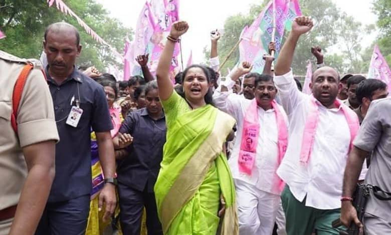 Kavitha questions Congress's effort towards Muslims in Telangana