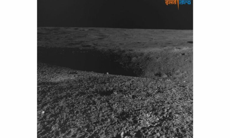 the Rover came across a 4-meter diameter crater positioned 3 meters ahead of its location.