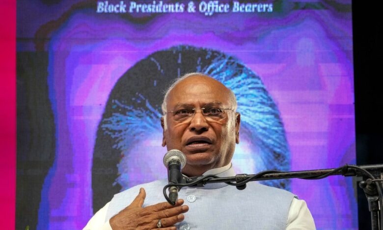 Caste census in MP after winning assembly polls: Cong prez Kharge