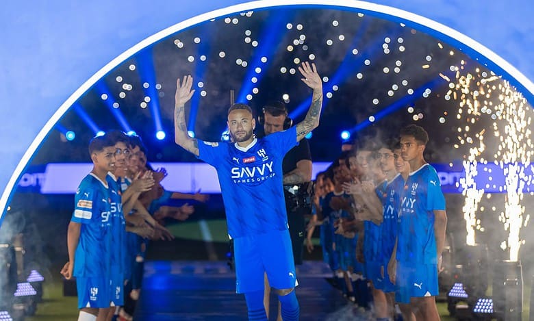 Watch: Neymar unveiled as Al-Hilal player in Riyadh