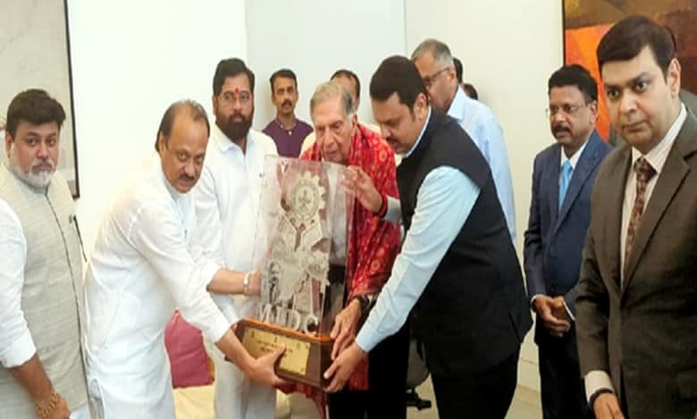 Ratan Tata receives ‘Udyog Ratna’ award from Maharashtra govt