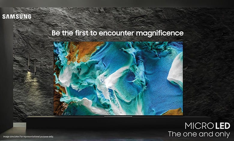 Samsung launches 110-inch Micro LED TV in India