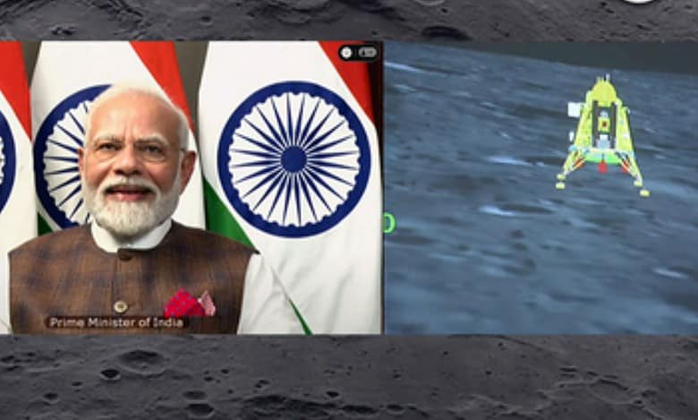 Historic moment for us, says PM Modi as Chandrayaan-3 lands on Moon