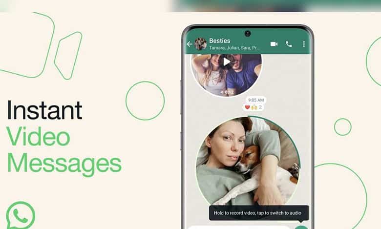 WhatsApp 60-second video message feature rolls out in UAE