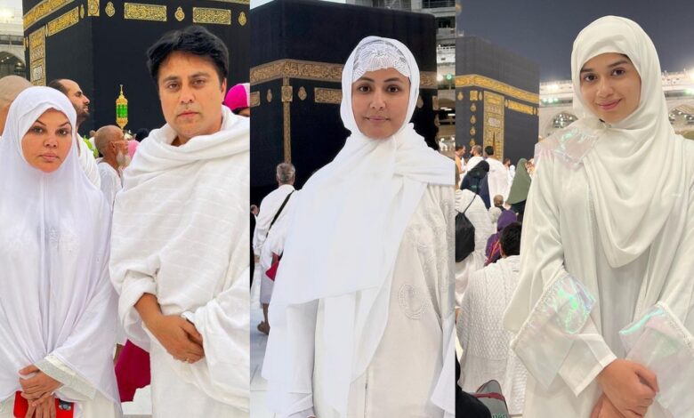 Rakhi Sawant to Hina Khan: List TV celebs who performed Umrah