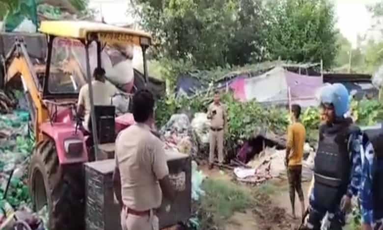 Over 200 ‘illegal’ shanties of accused in Nuh violence demolished