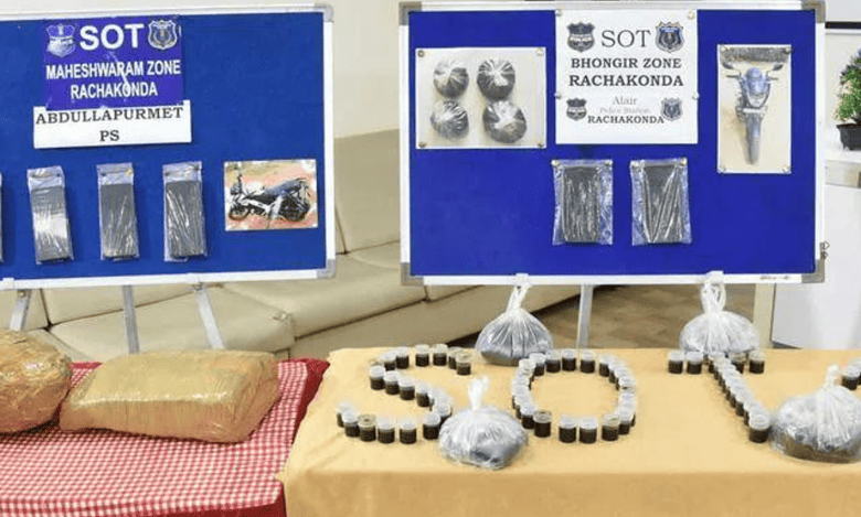 Hyderabad: Hashish oil worth Rs. 42 lakh seized, one arrested