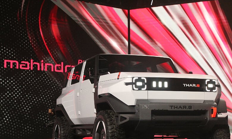 Mahindra unveils electric avatar of iconic Thar SUV