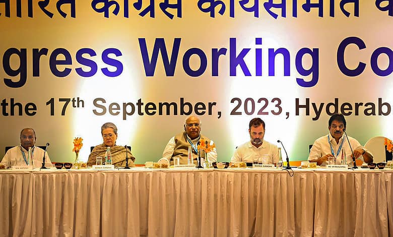 In pics: Congress Working Committee meeting