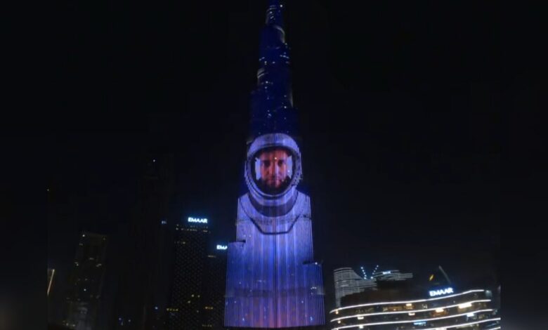 Watch: Burj Khalifa lights up to celebrate Sultan Al Neyadi's homecoming